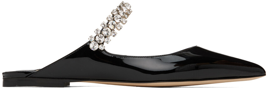 

Черные сандалии на плоской подошве Bing Jimmy Choo