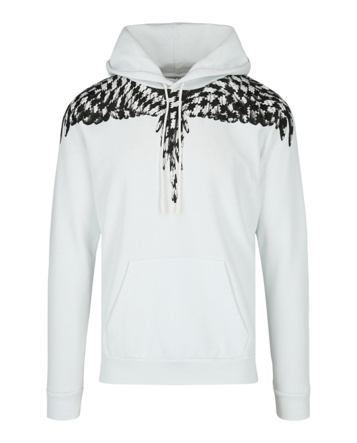 

Толстовка с капюшоном и принтом Wings Marcelo Burlon, белый