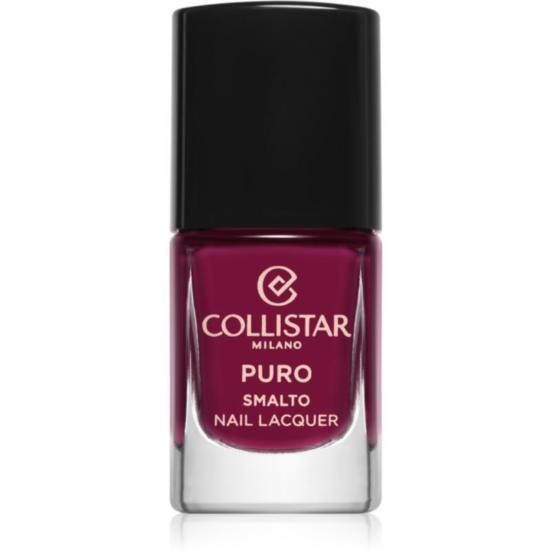 

Collistar Puro Long-Lasting Nail Lacquer стойкий лак для ногтей оттенок 114 Теплый лиловый 10 мл