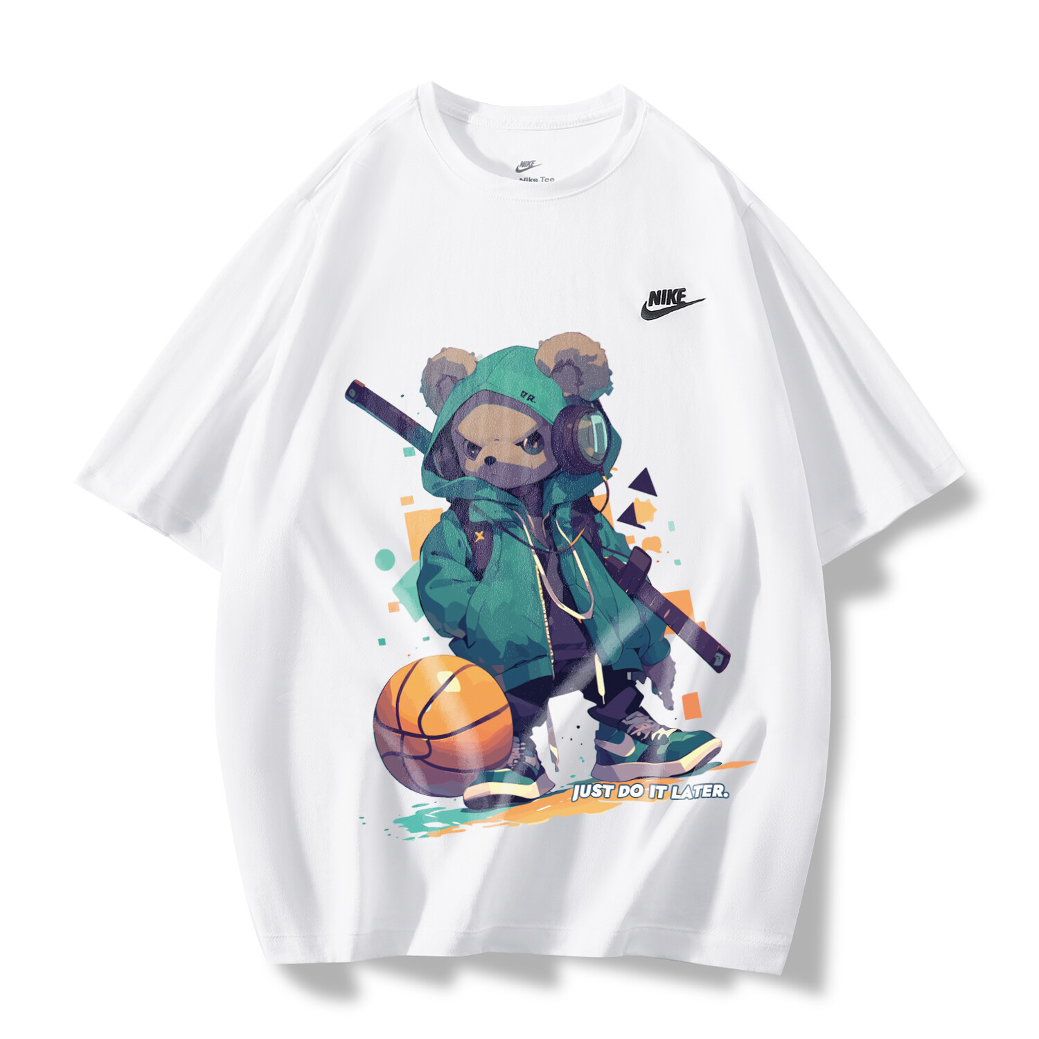 

Футболка унисекс белая Nike, белый
