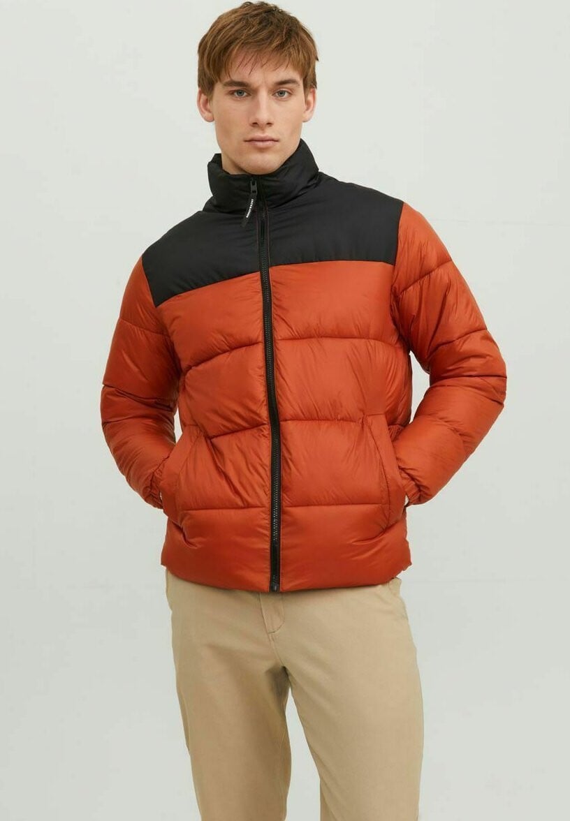 

Куртка Jack & Jones JJETOBY PUFFER COLLAR SN, цвет picante