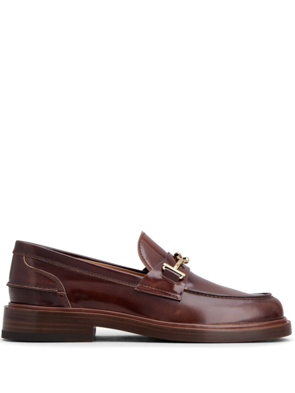 

Лоферы с закругленным носком Tod's, коричневый