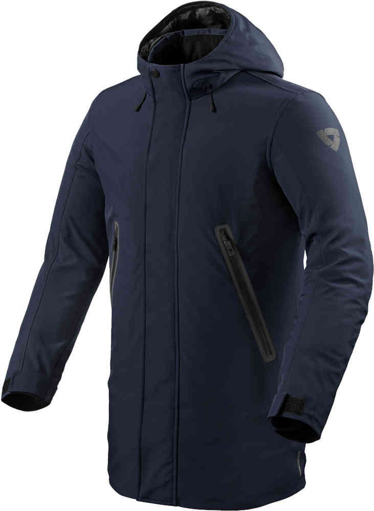 Мотоциклетная текстильная куртка Trafalgar H2O Revit, темно-синий
