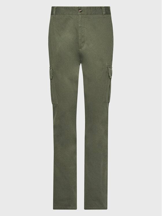 Тканевые брюки стандартного кроя Ecoalf, зеленый
