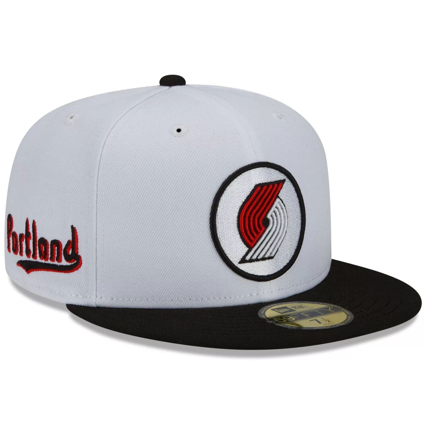 

Мужские серые бейсболки New Era Portland Trail Blazers 2021/22 City Edition Alternate 59FIFTY Облегающая шляпа