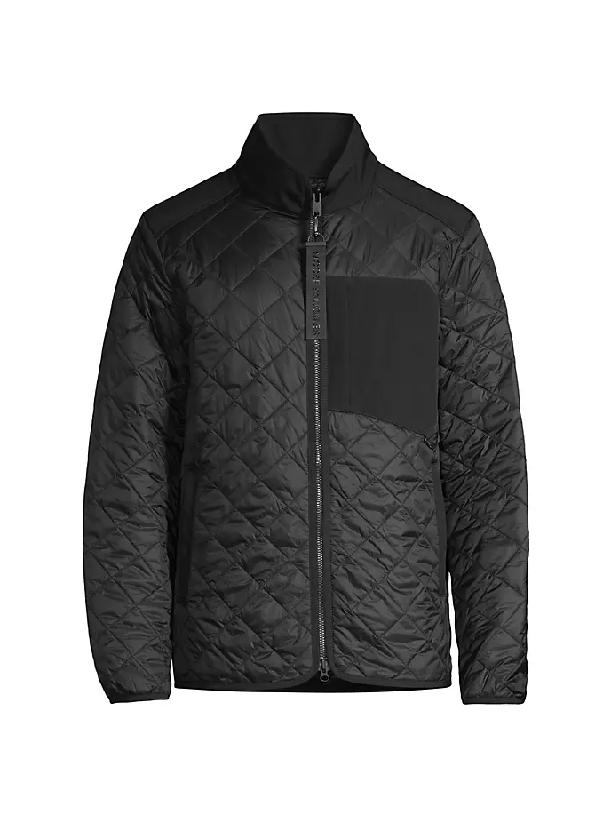 

Куртка приталенного кроя Statewood серии Quilt Moose Knuckles, черный