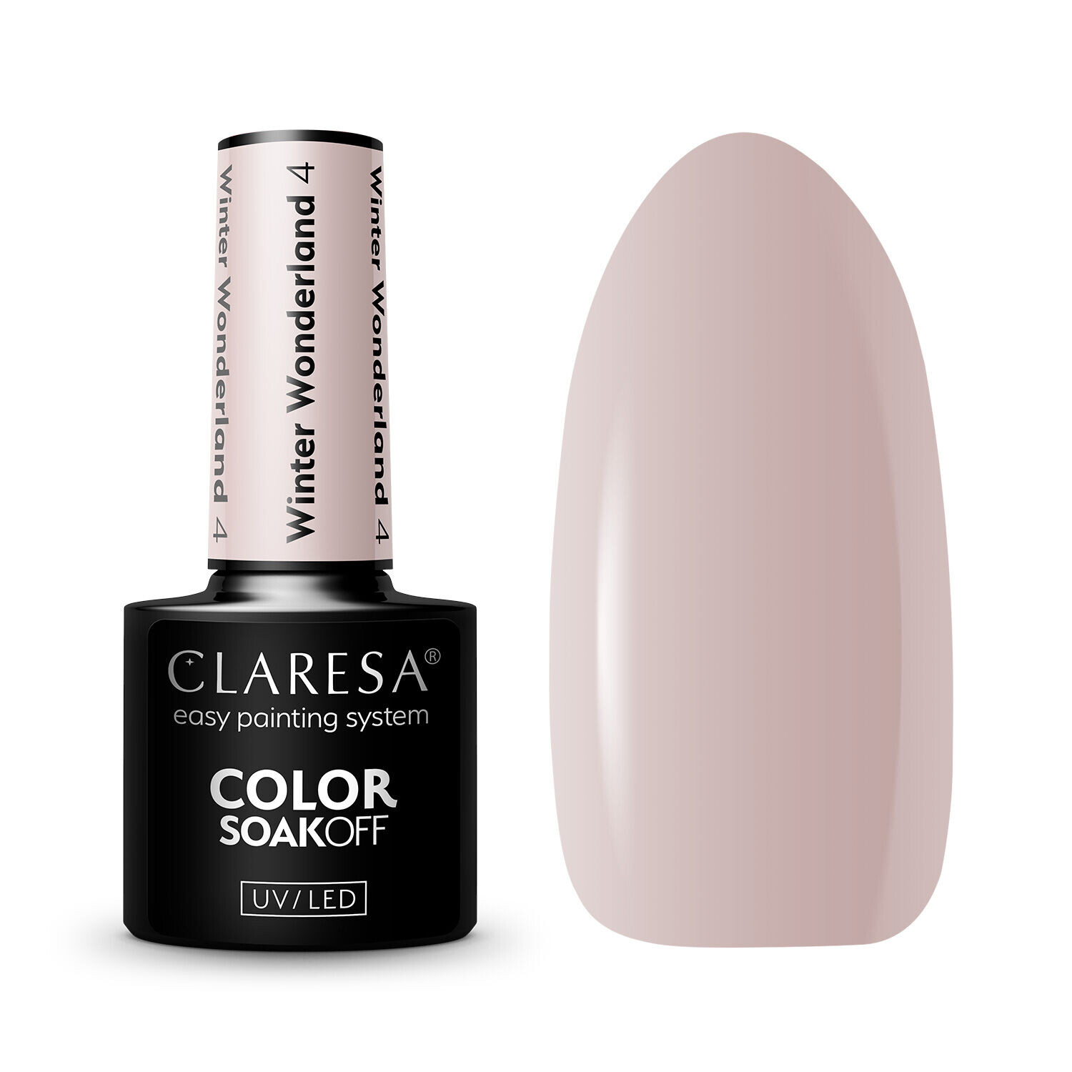 

Гибридный лак для ногтей 4 Claresa Winter Wonderland, 5 гр