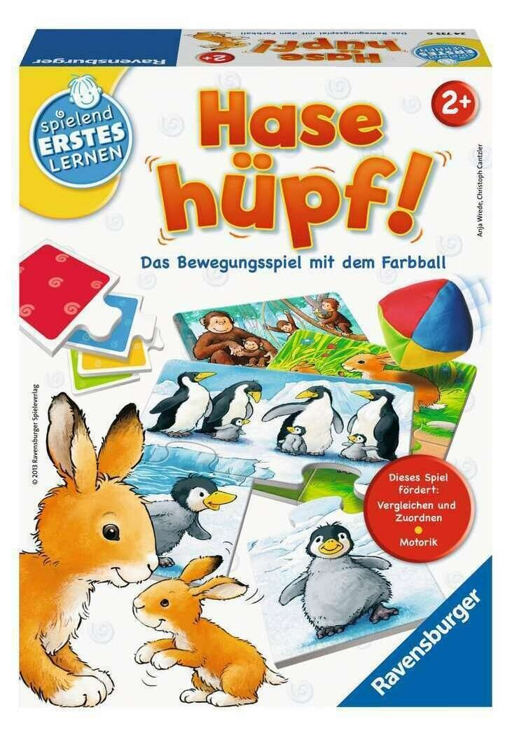 

Настольная игра HASE HÜPF Ravensburger, цвет mehrfarbig