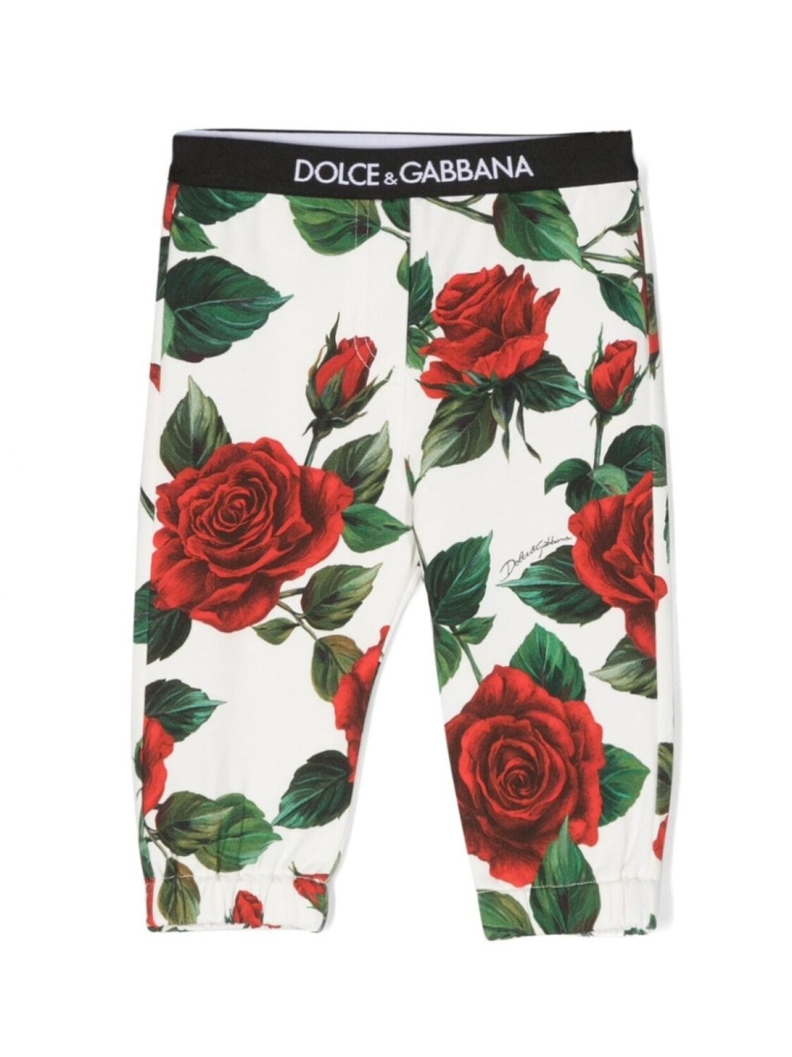 

Легинсы с принтом Dolce & Gabbana Kids, белый
