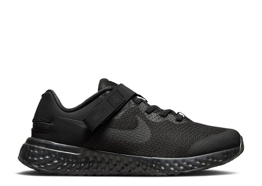

Кроссовки Nike Revolution 6 FlyEase 4E GS, цвет Black Dark Smoke Grey