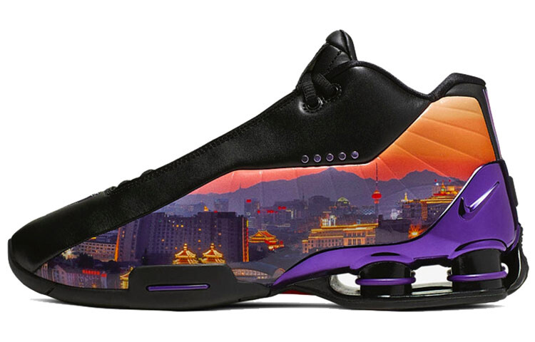

Баскетбольные кроссовки унисекс Nike shox bb4 Черный/Пурпурный/Красный