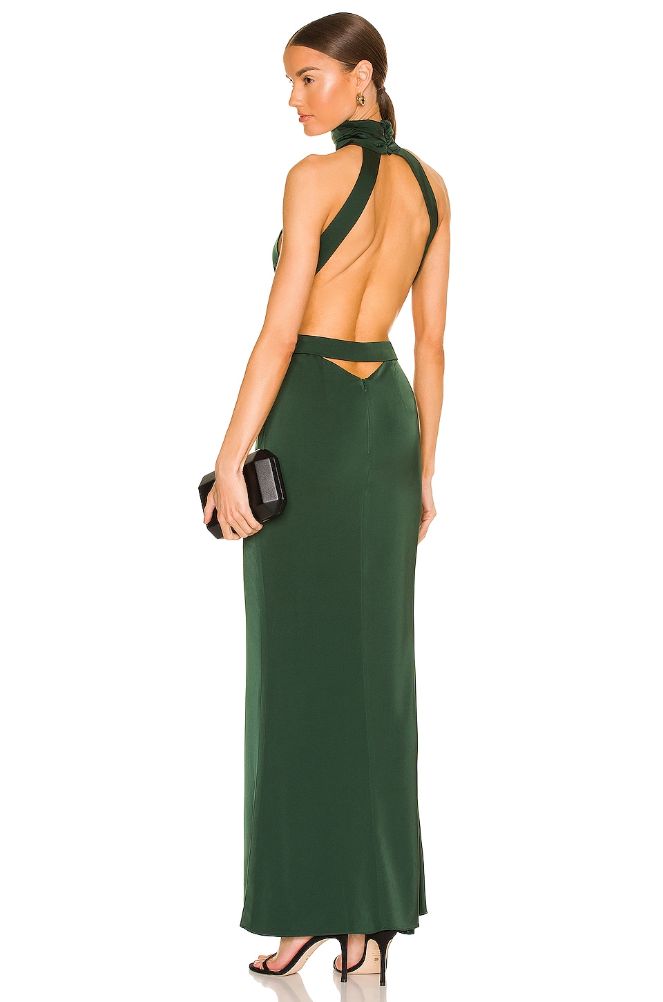 Платье NBD Everett Gown, зеленый
