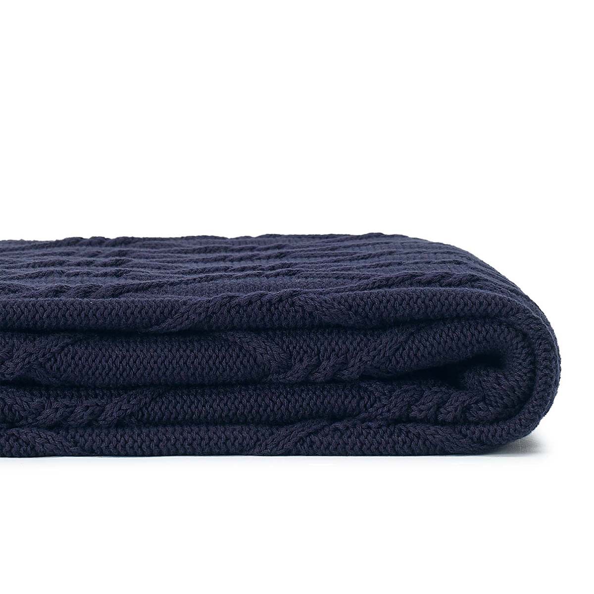 Декоративное одеяло из хлопка Tommy Hilfiger, темно-синий
