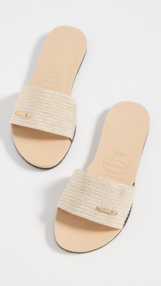 

Шлепанцы Havaianas You Malta Metallic, золотой