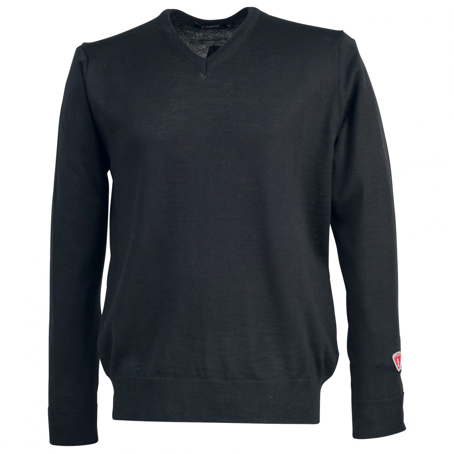 

Свитер из мериноса Ivanhoe Of Sweden Cashwool V Neck Male, черный
