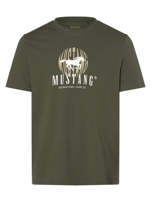 

Футболка в стиле алекса с Mustang, зеленый