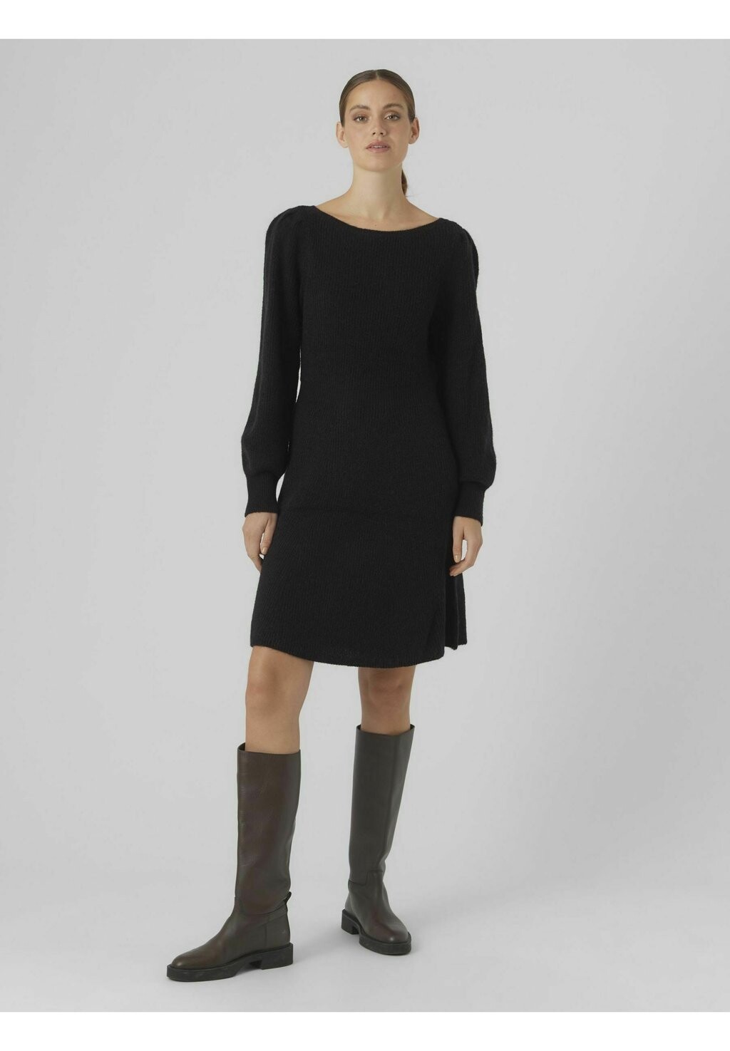 

Платье Vero Moda VMFLAVOR LS ABK GA EXC, черный