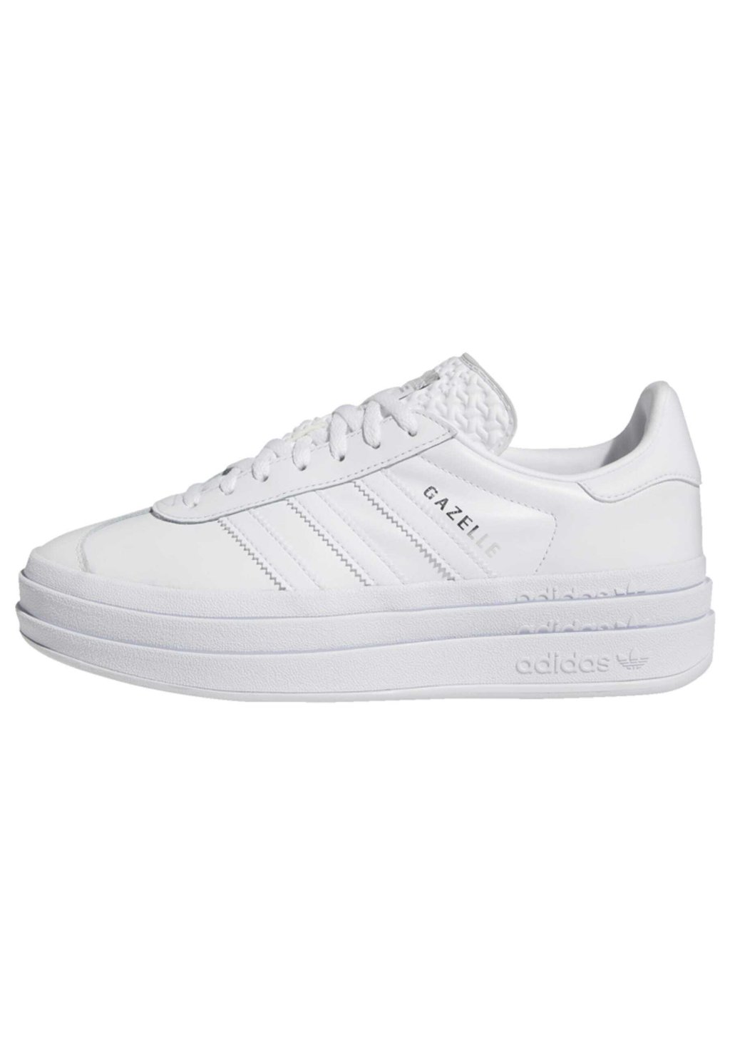 Кроссовки adidas Originals Gazelle Bold W, облачно белое облачно белое облачно белое футболка h57399 adidas wfarmgt white s