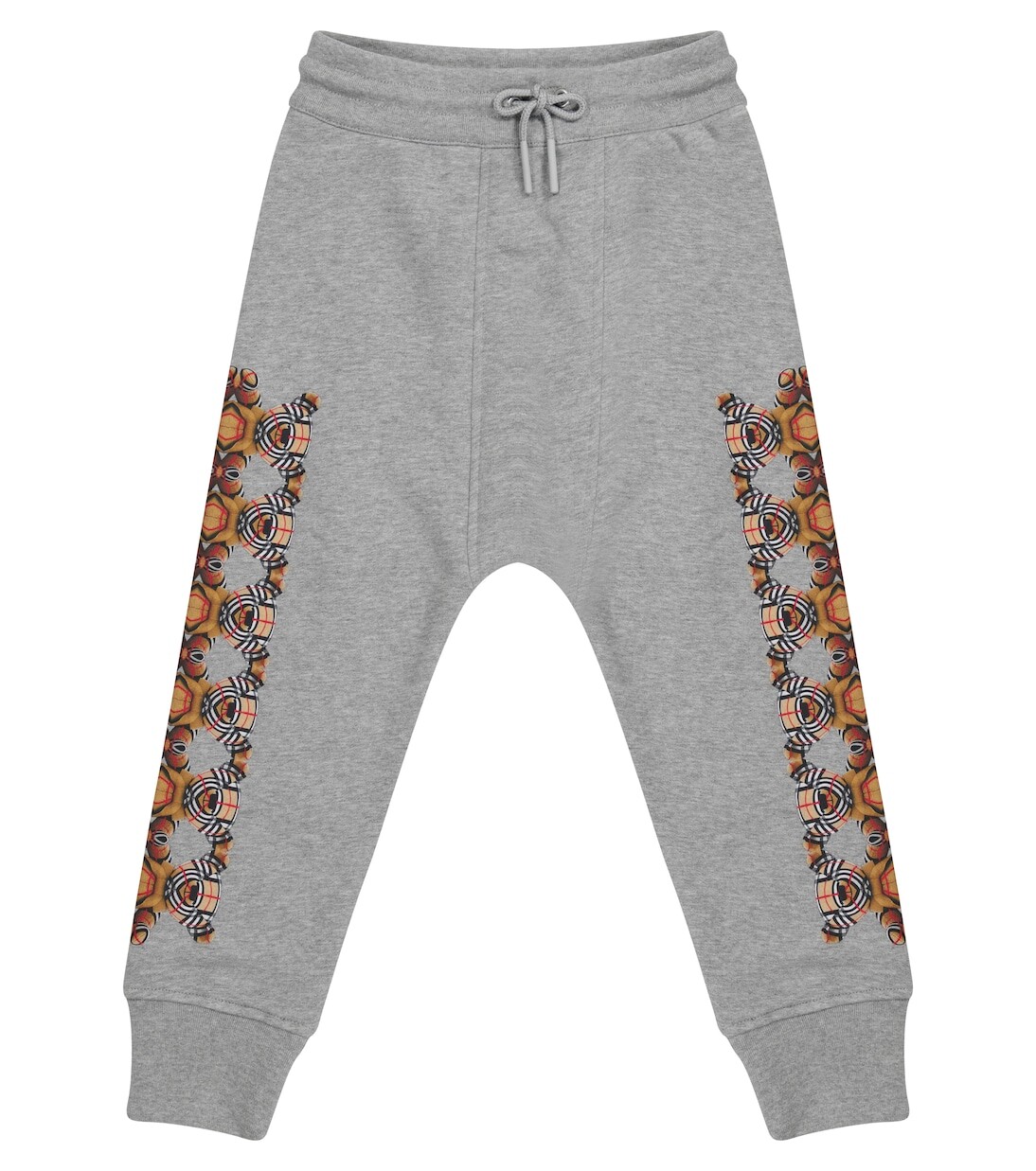 

Хлопковые спортивные брюки thomas bear Burberry, серый