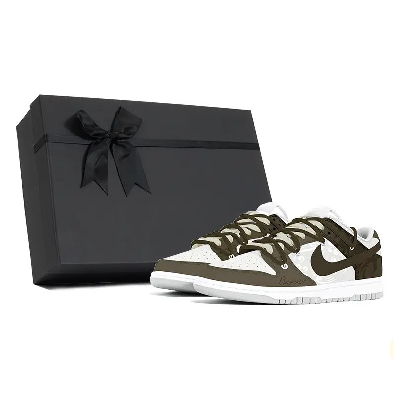 

Кеды Nike Dunk Skateboard Shoes Unisex Low-Top Brown