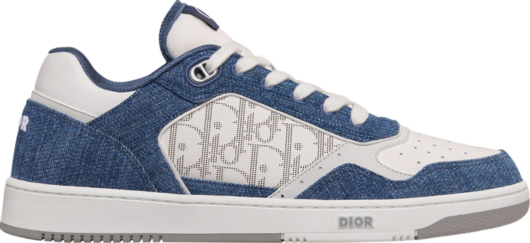 Кроссовки Dior B27 Low 'Dior Oblique - Blue Denim', синий