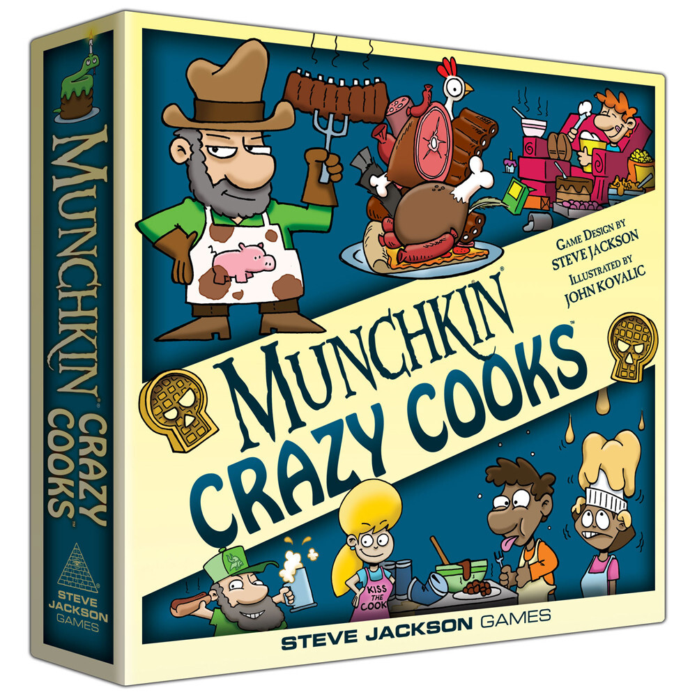 

Настольная игра Steve Jackson Games Munchkin Crazy Cooks