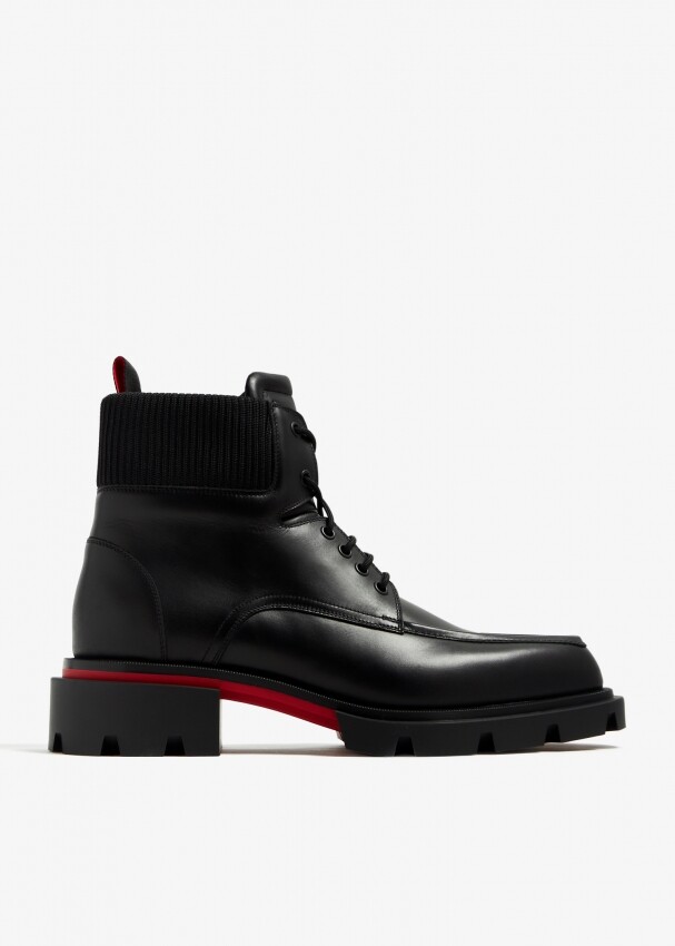 

Ботинки Christian Louboutin Our Walk Ankle, черный