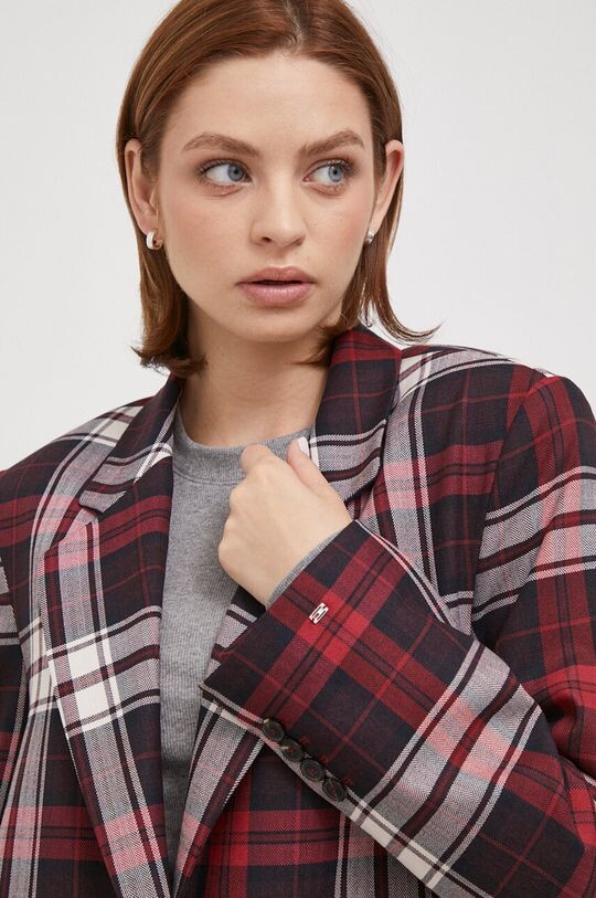 

Куртка Томми Хилфигер Tommy Hilfiger, бордовый, Красный