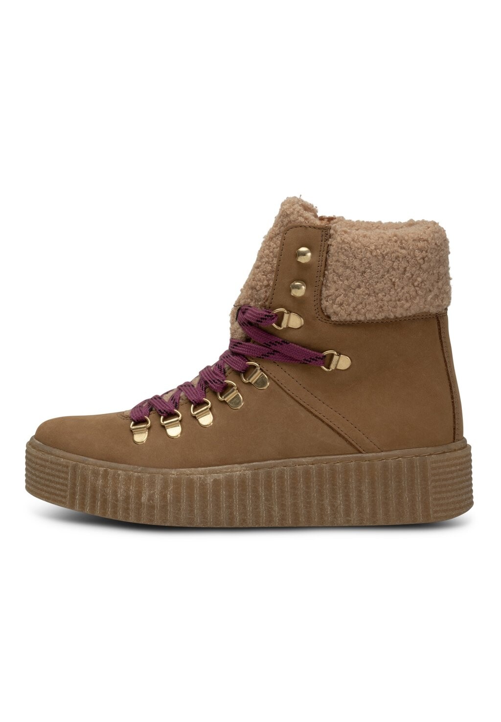

Ботильоны на шнуровке Agda L Shoe The Bear, цвет camel