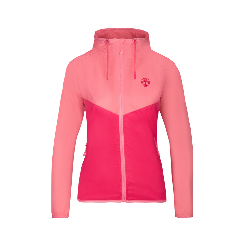 Спортивная куртка BIDI BADU Zohra Tech Windbreaker - berry/ rose, цвет berry/rose