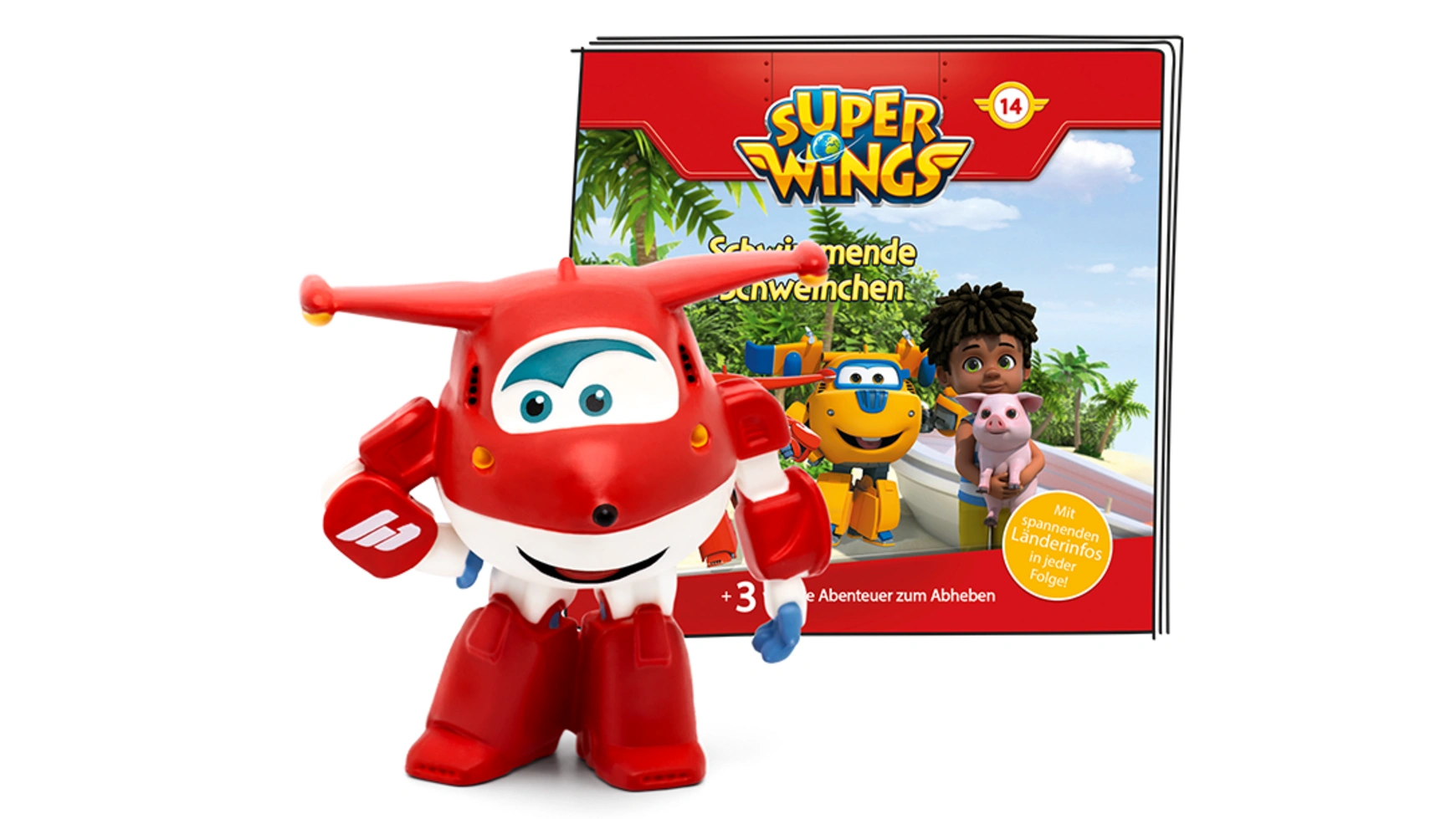 

Аудиофигурка для toniebox: super wings: плавающие свиньи Tonies