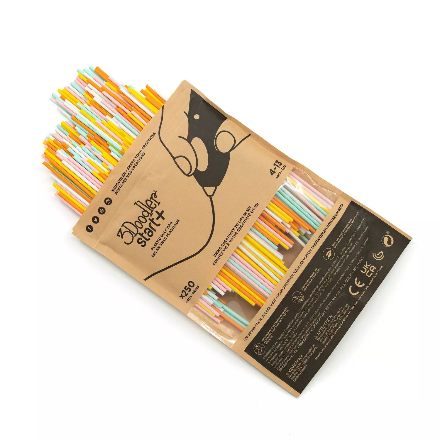 

Экологичный пластиковый стержень 3Doodler Start+ для ручки 3Doodler Start+ 3Doodler
