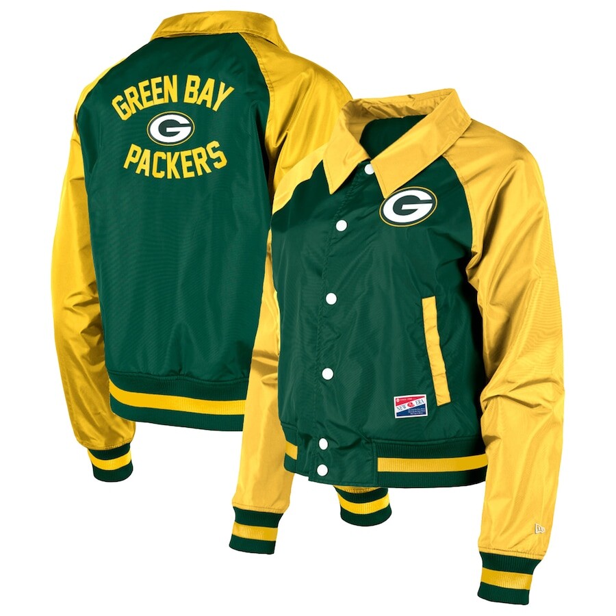 

Куртка New Era Green Bay Packers, зеленый