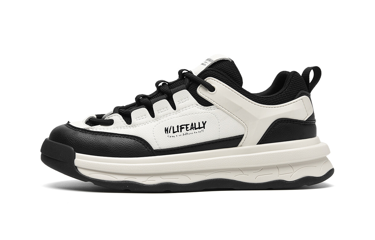 

Кроссовки мужские Lifestyle Shoes Men Low-Top Hla, белый/коричневый