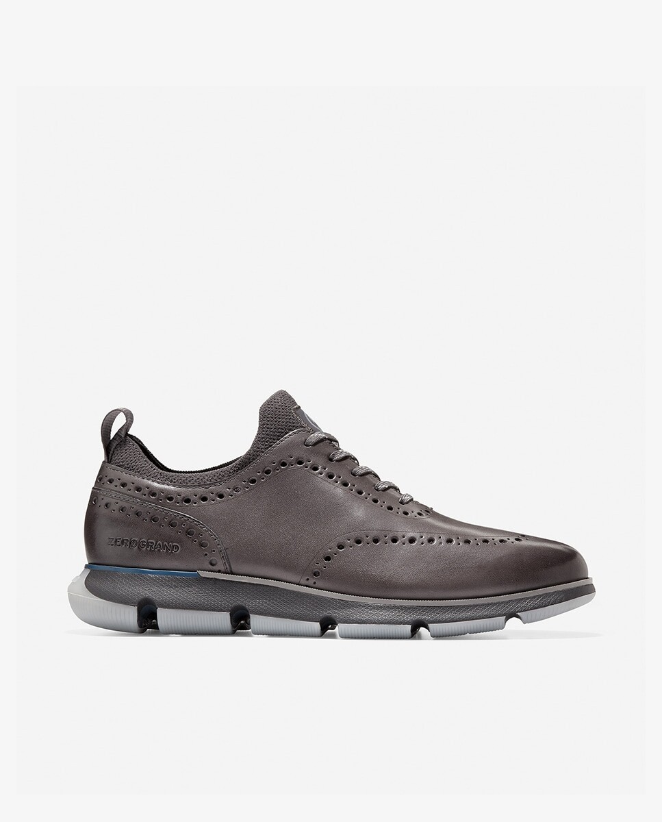 

Мужские кожаные туфли на шнуровке Cole Haan, серый