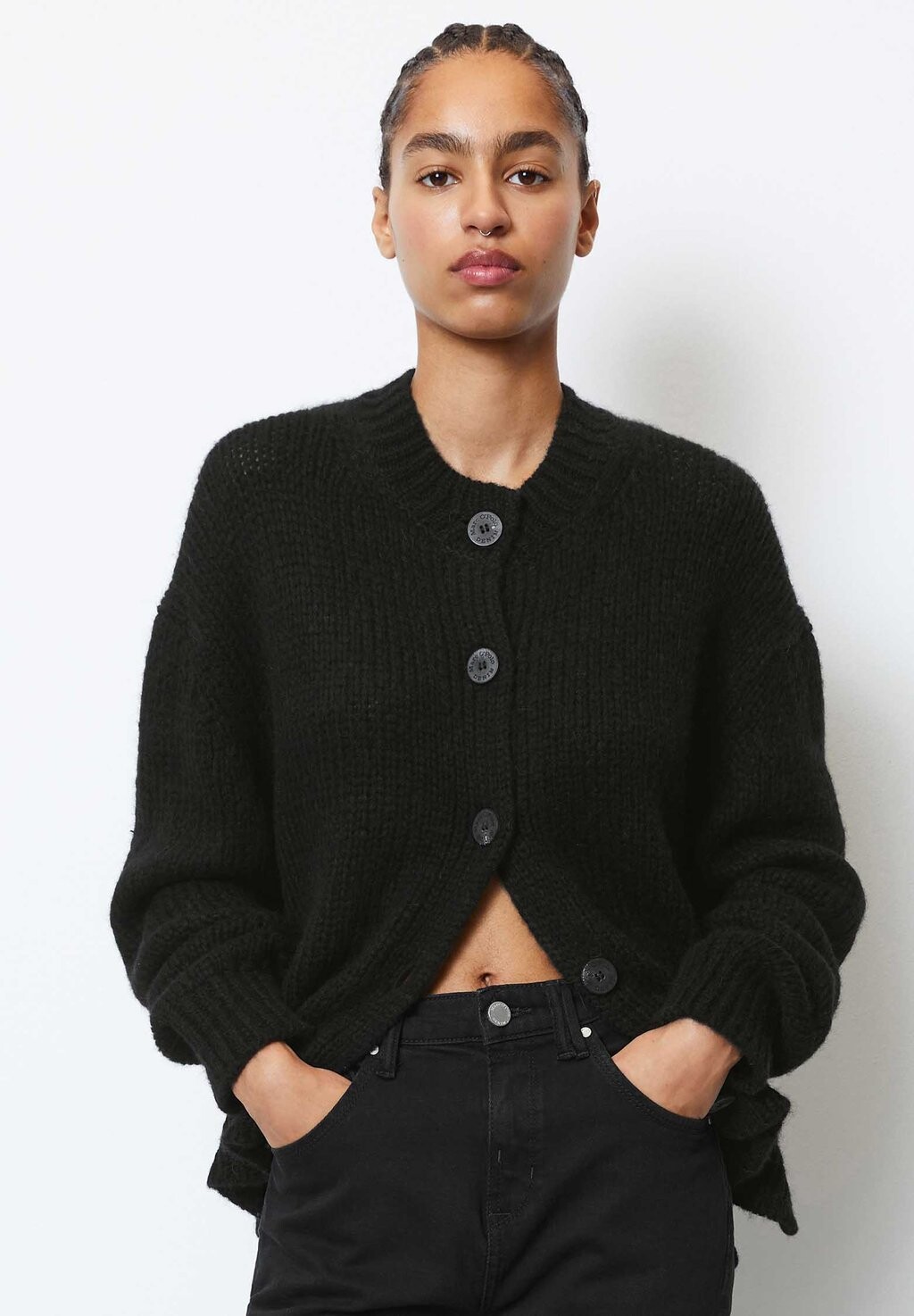 

Кардиган Marc O'Polo DENIM ДЛИННЫЙ РУКАВ, черный
