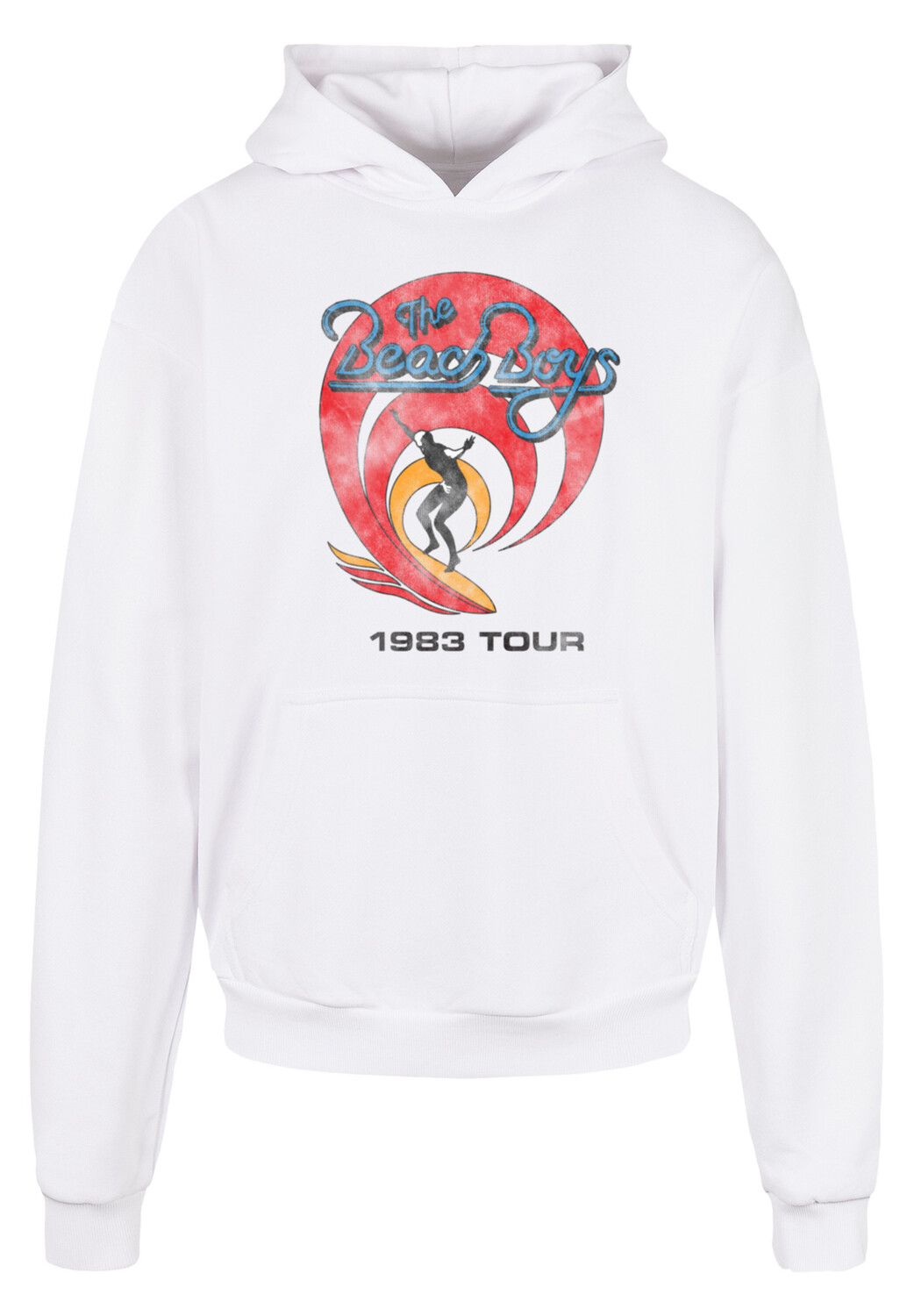 

Пуловер F4NT4STIC Ultra Heavy Hoodie The Beach Boys Band Surfer '83 Vintage, белый