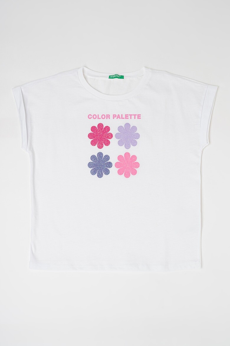 

Футболка с принтом United Colors Of Benetton, белый