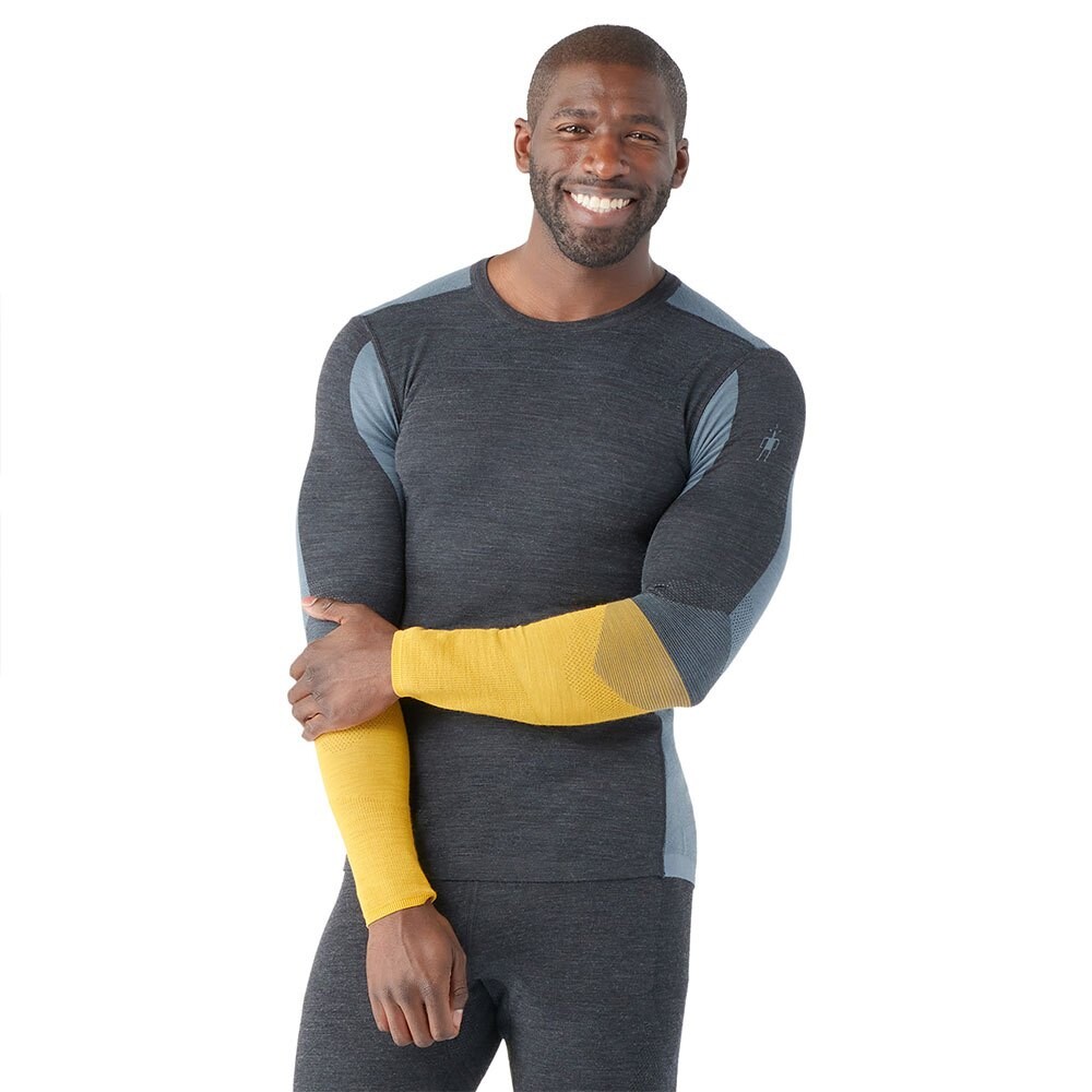 

Футболка Smartwool Intraknit Merino 200 Colorblock, серый