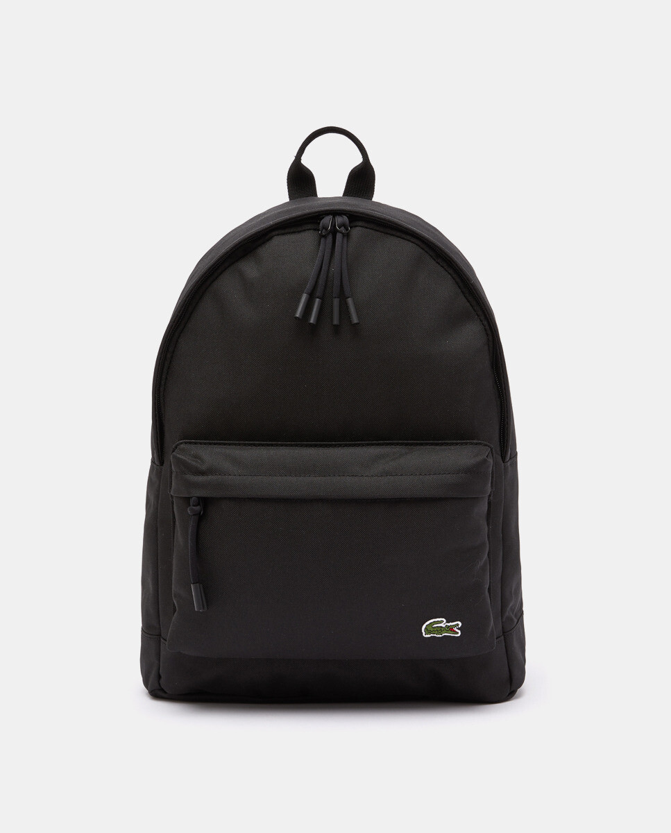 

Черный рюкзак с отделением для компьютера Lacoste, черный