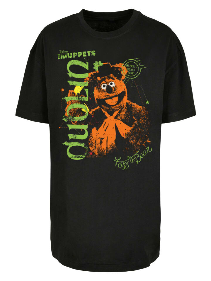 

Футболка F4NT4STIC Oversized Boyfriend Tee Disney The Muppets Fozzie Bear, черный