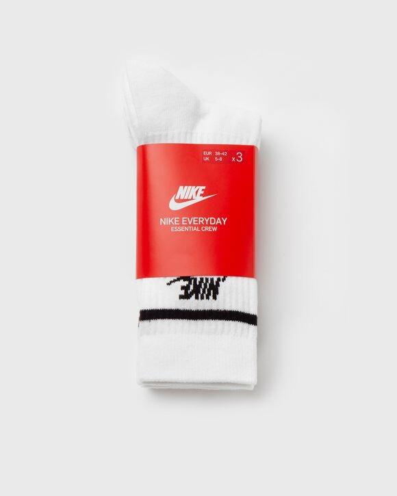 

Носки Nike Sportswear Essential Socks, цвет white/black/black