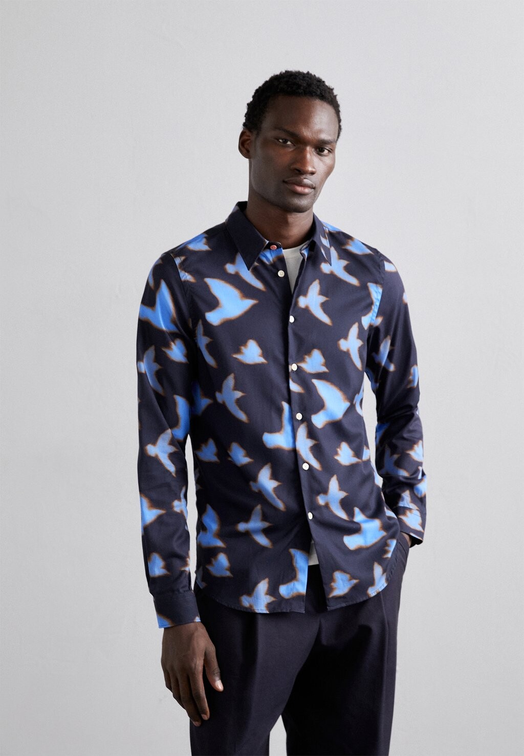 

Рубашка TAILORED FIT PS Paul Smith, темно-синий