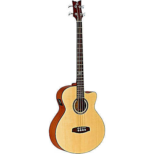 Басс гитара Ortega Deep Series 5 D538-4 Mahogany Acoustic-Electric Bass Open Pore Natural цена и фото