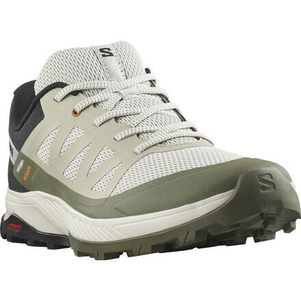 

Походные кроссовки Outrise мужские Salomon, цвет Moss Gray Deep Lichen Green Sugar Almond