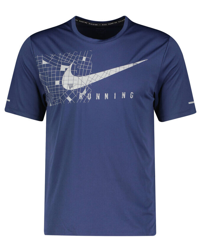 

Футболка dri-fit uv miler run Division Nike, синий