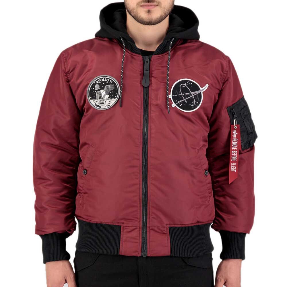 

Куртка Alpha Industries MA-1 VF Dark Side Bomber, красный