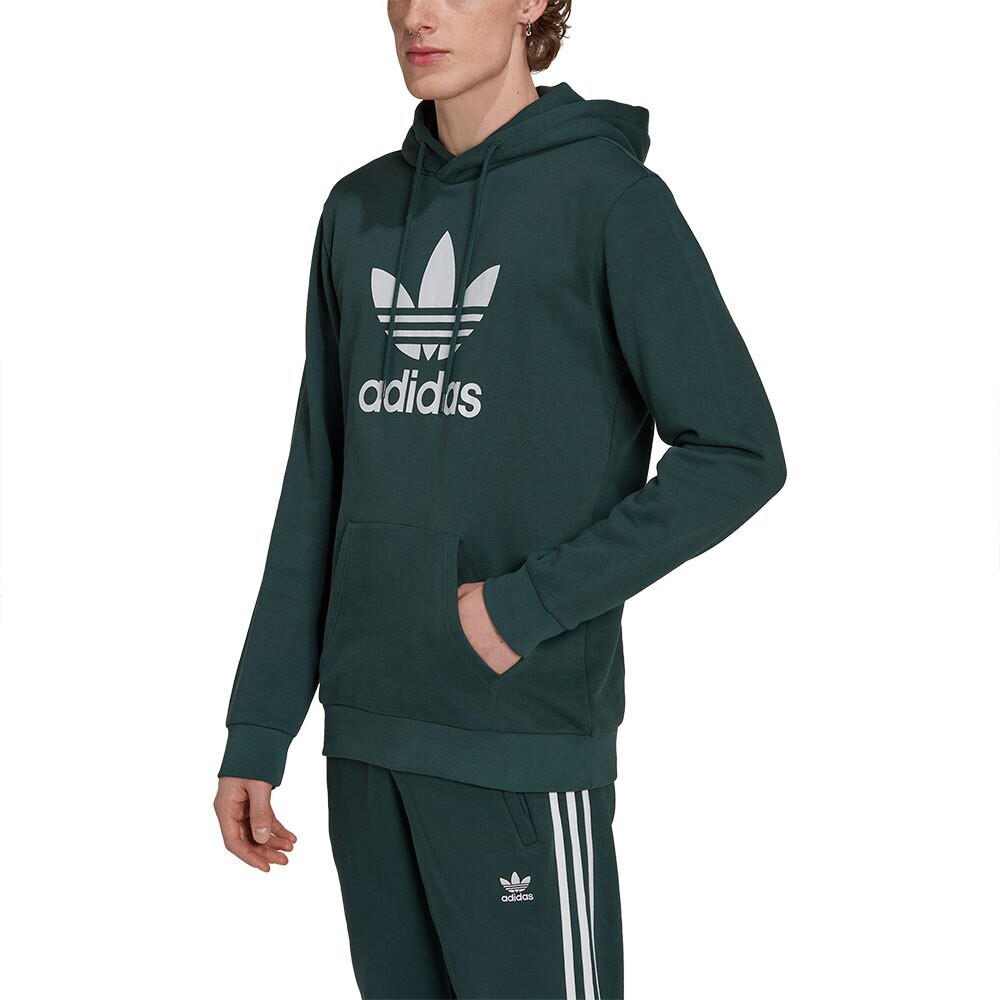 

Худи adidas Originals Adicolor Classics Trefoil, зеленый