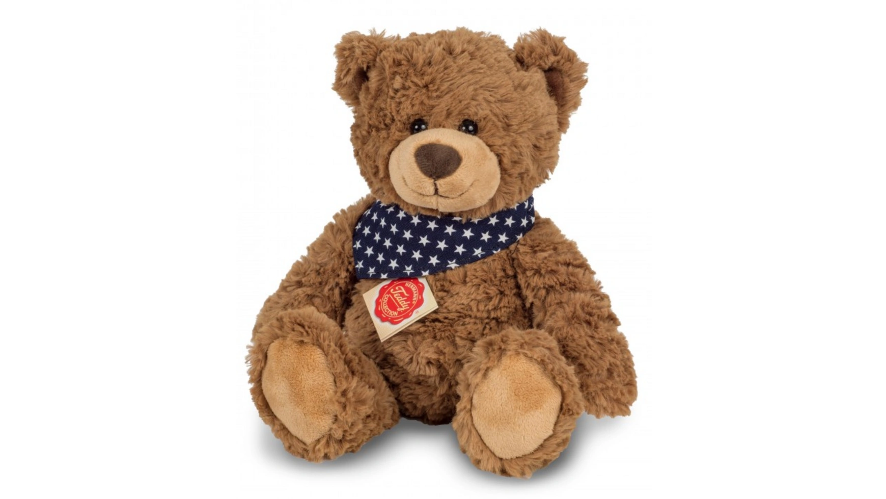 Тедди коричневый, 38 см Teddy-Hermann мягкие игрушки spiegelburg плюшевый мишка teddy 90177 30 см
