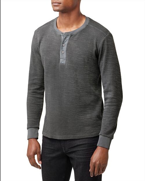 

Футболка Tate Waffle Henley Joe's Jeans, цвет Gray